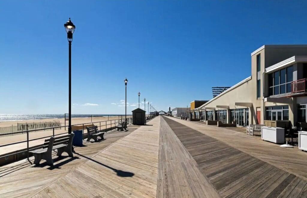 Stroll on the beautiful boardwalk