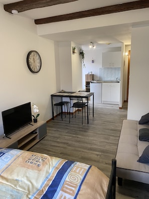 1 slaapkamer, beddengoed