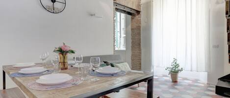 Deluxe Apartment | Living area | Smart TV, Netflix, streaming services