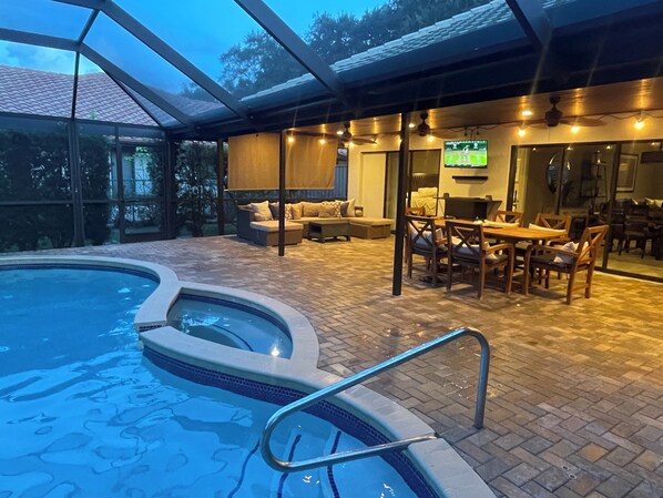 Alberca al aire libre