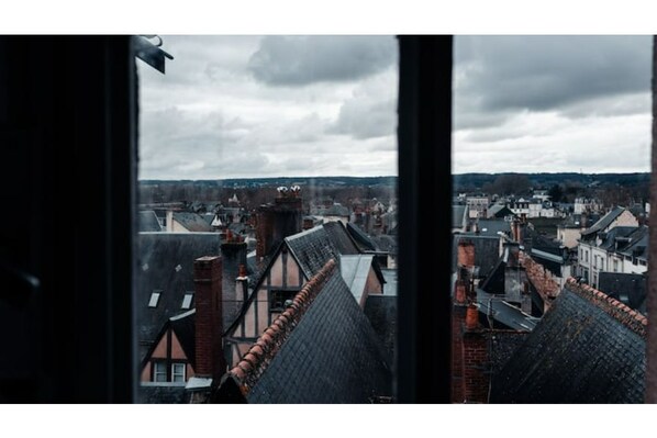 Vue depuis l’hébergement