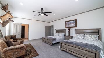 3 soveværelser, sengetøj