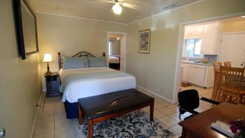 In-room safe, desk, laptop workspace, iron/ironing board