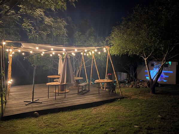 Terrace/patio - Echological Hotel Restaurante & Spa (Lagos de Moreno)