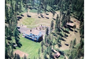 Aerial view - #3Jaw dropping 2022DreamCottage-15acres of WOW (Kalispell)