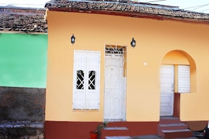 Overnatningsstedets facade