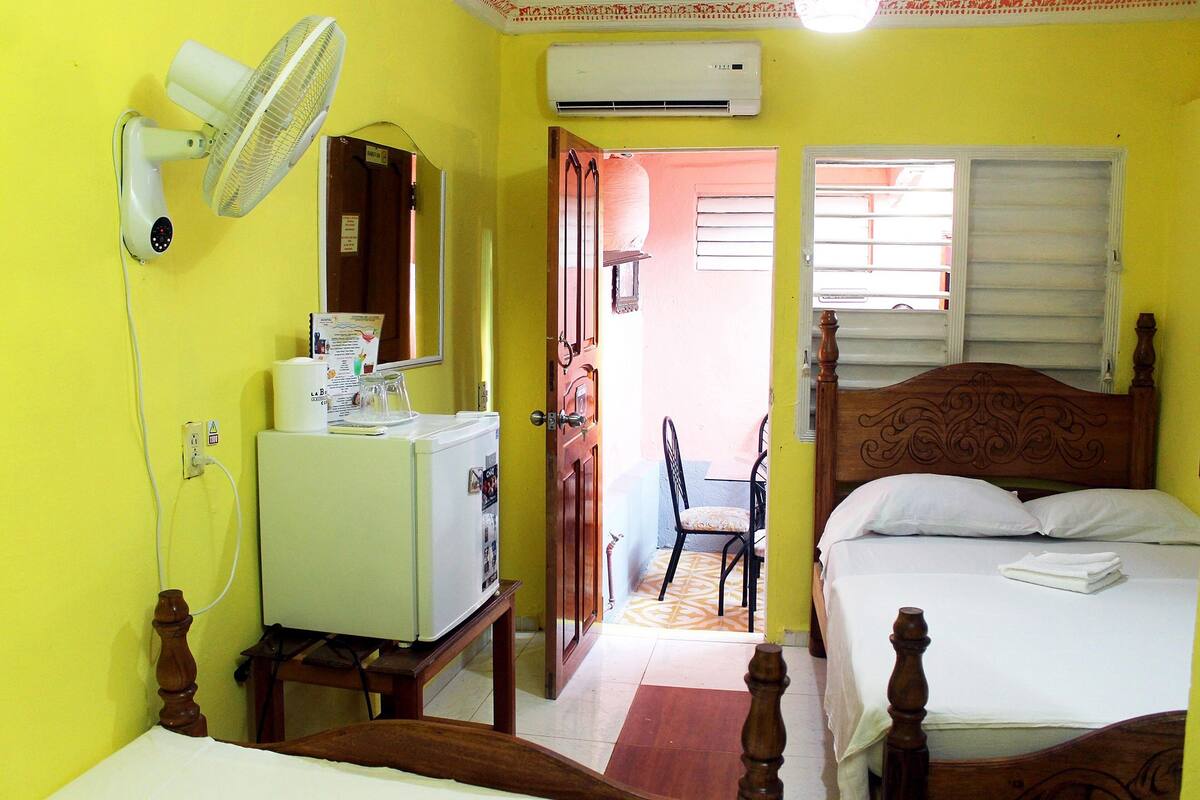 Deluxe-værelse til 4 personer | Individuelt design, individuel indretning, mørklægningsgardiner