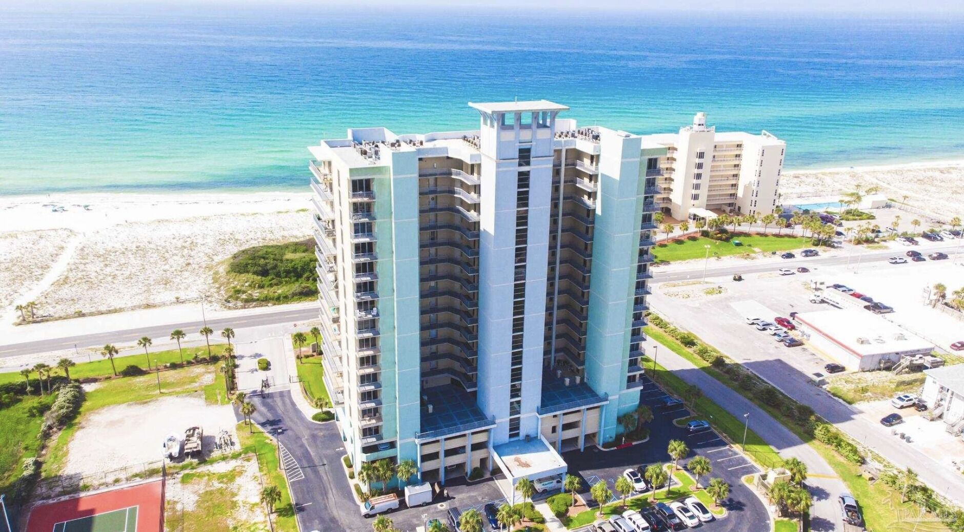10th Floor Sweeping Views of the Gulf. Steps from Beach Access.