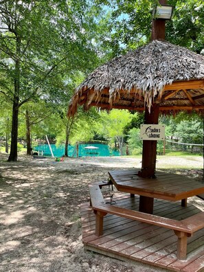 Property grounds - The Manor_4 BR w/ Pool Table, Swimming Pond, and Sand Volleyball (Montgomery)