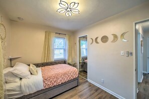 2 habitaciones, tabla de planchar con plancha y wifi gratis 
