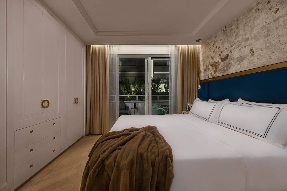 Sviitti, 2 makuuhuonetta (Blue Diamond) | Tallelokero huoneessa, yksilöllisesti sisustettu