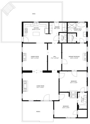 Floor plan - Pecan Park (Atlanta)