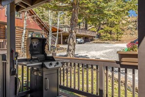 Unclassified image, 2 of 19, button - Blue Spruce Cabin (Greer)