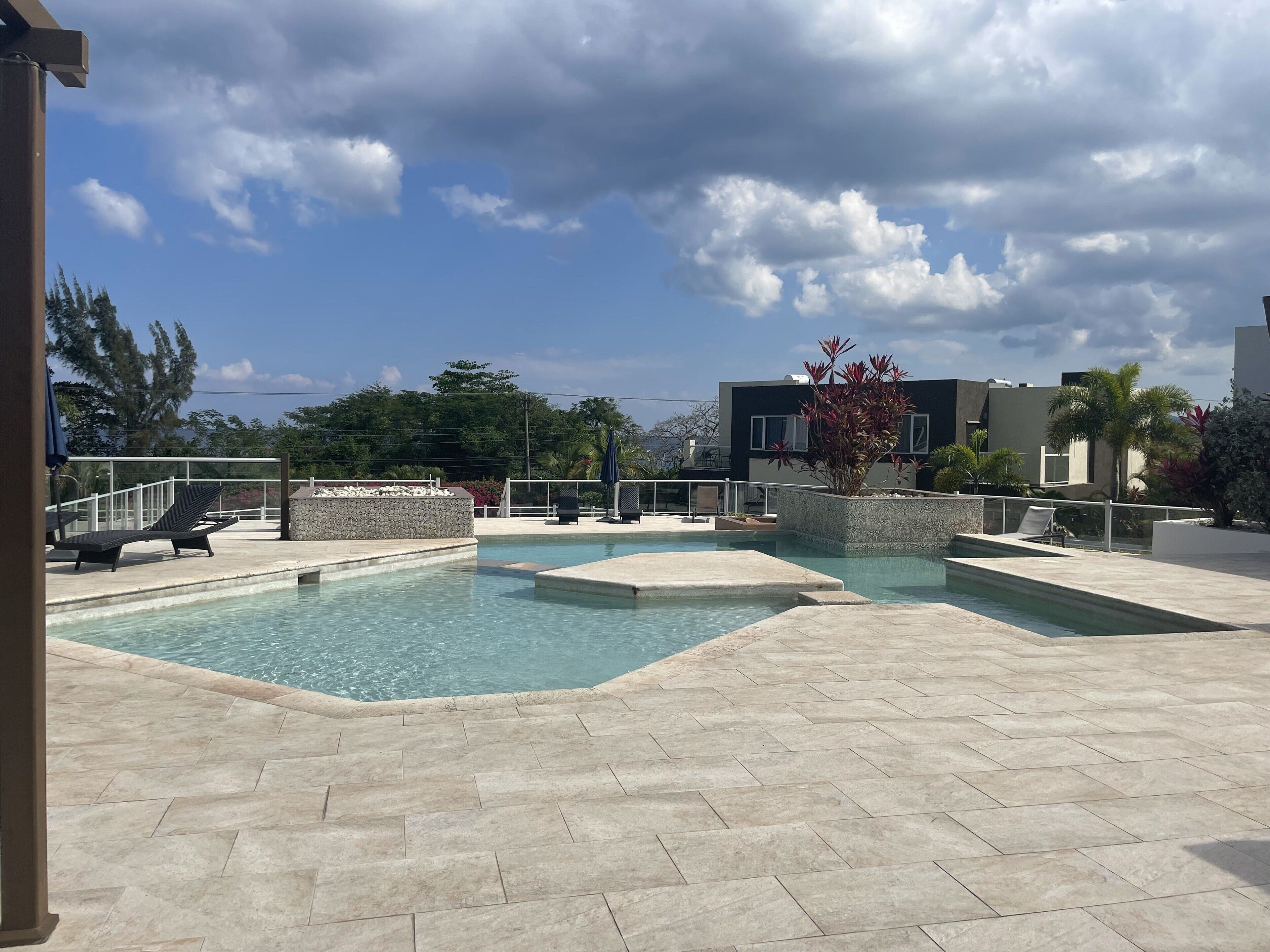 Alberca al aire libre 