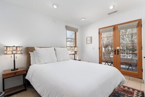 2 bedrooms, iron/ironing board, travel crib, WiFi