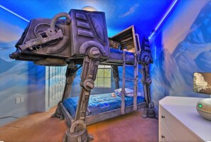 1 bedroom, iron/ironing board, travel crib, free WiFi