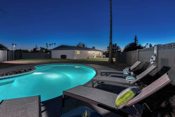 Large Private swimming pool