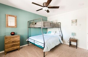 3 bedrooms, iron/ironing board, travel cot, free WiFi