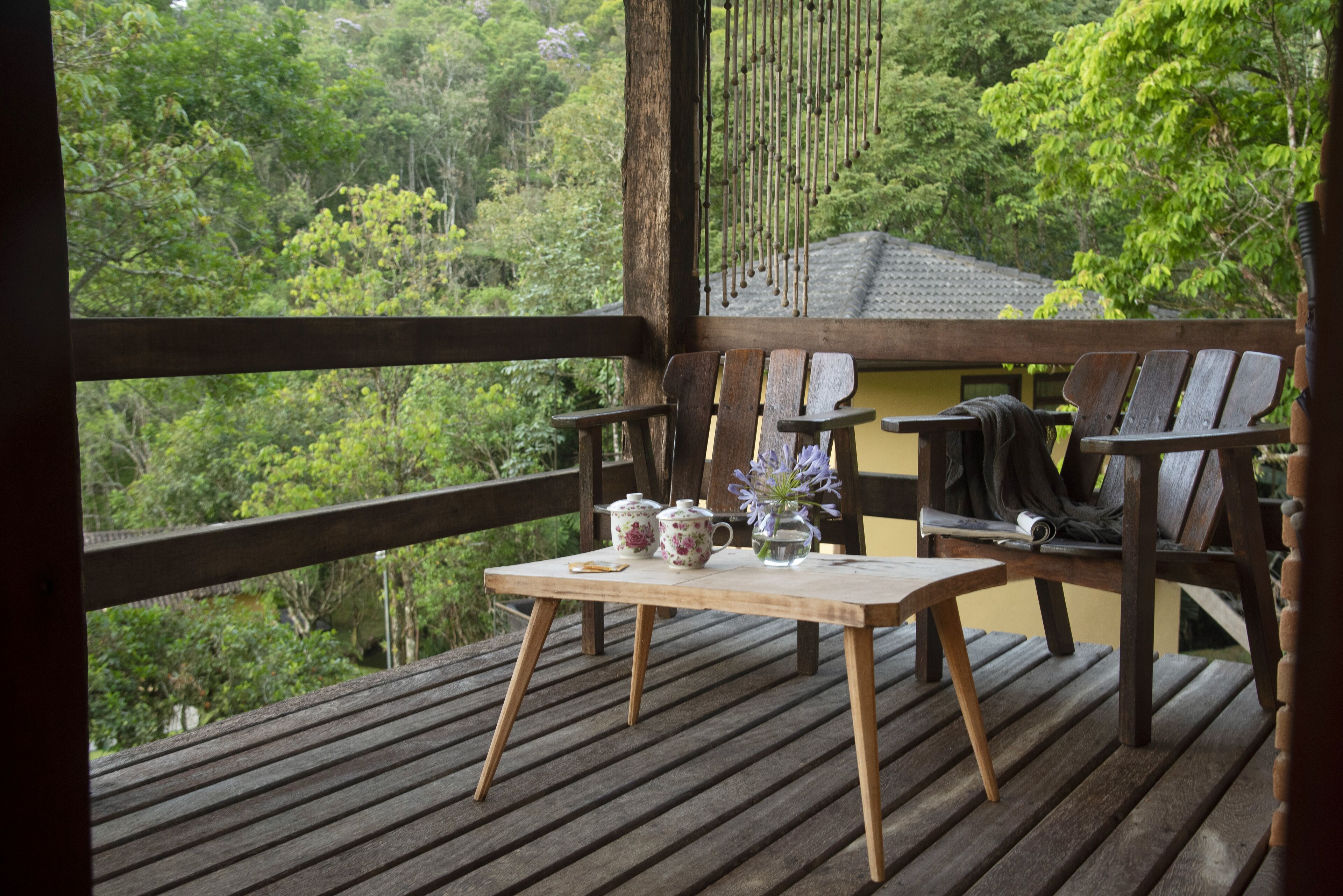 Chalé luxo | Terraço/pátio