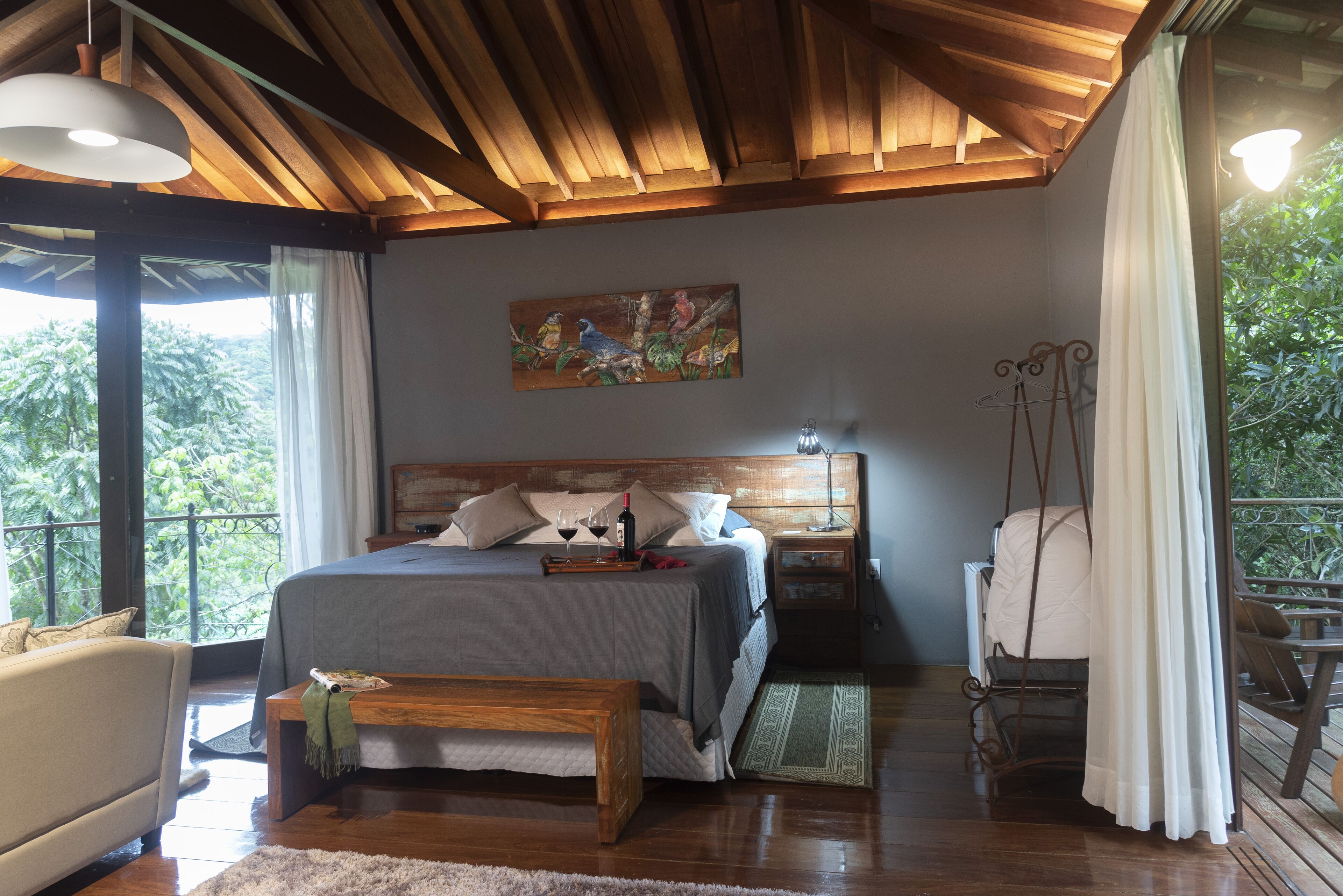 Deluxe-Chalet | Minibar, individuell dekoriert, individuell eingerichtet