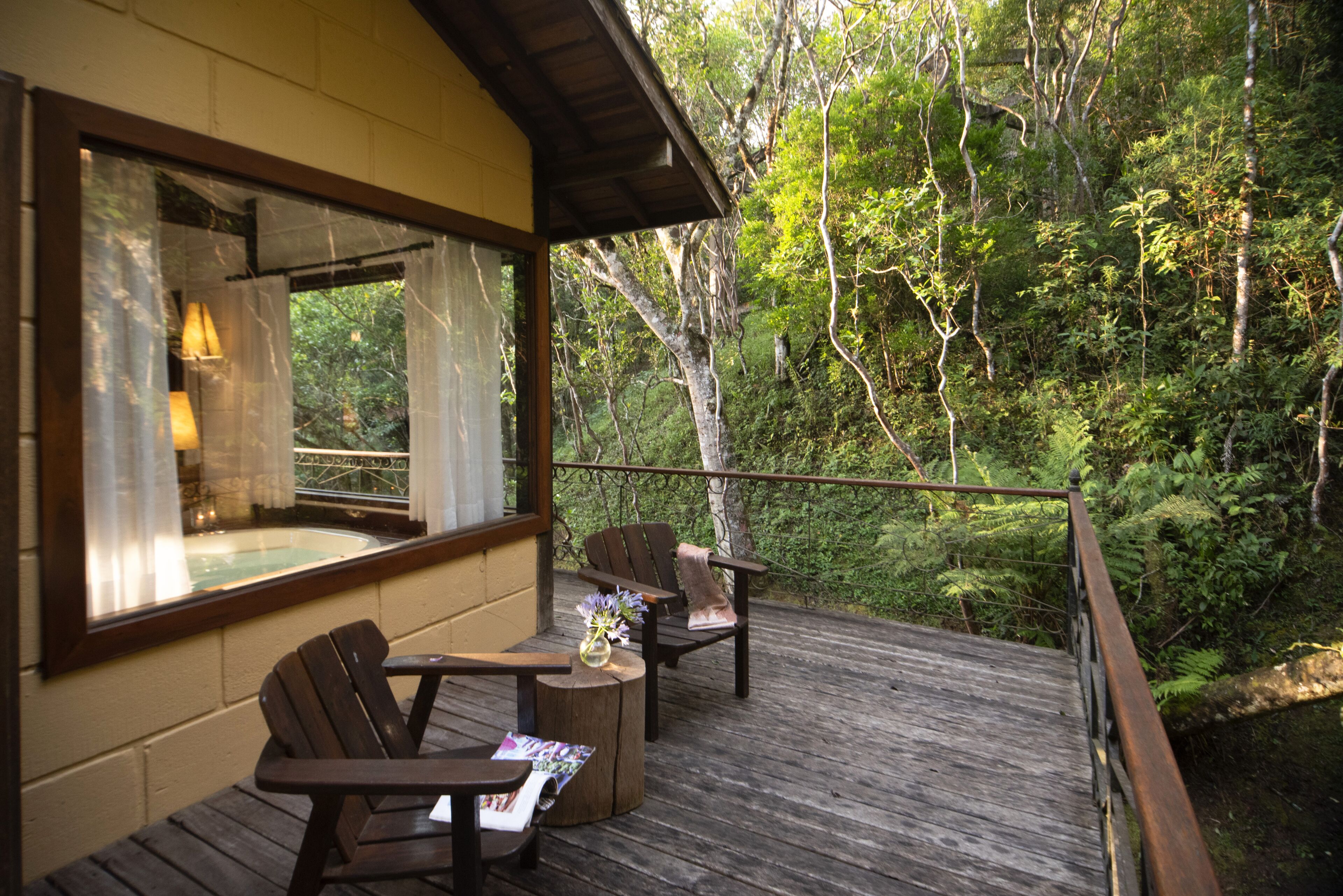 Chalé luxo | Terraço/pátio