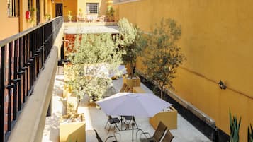 Suíte estúdio luxo | Terraço/pátio