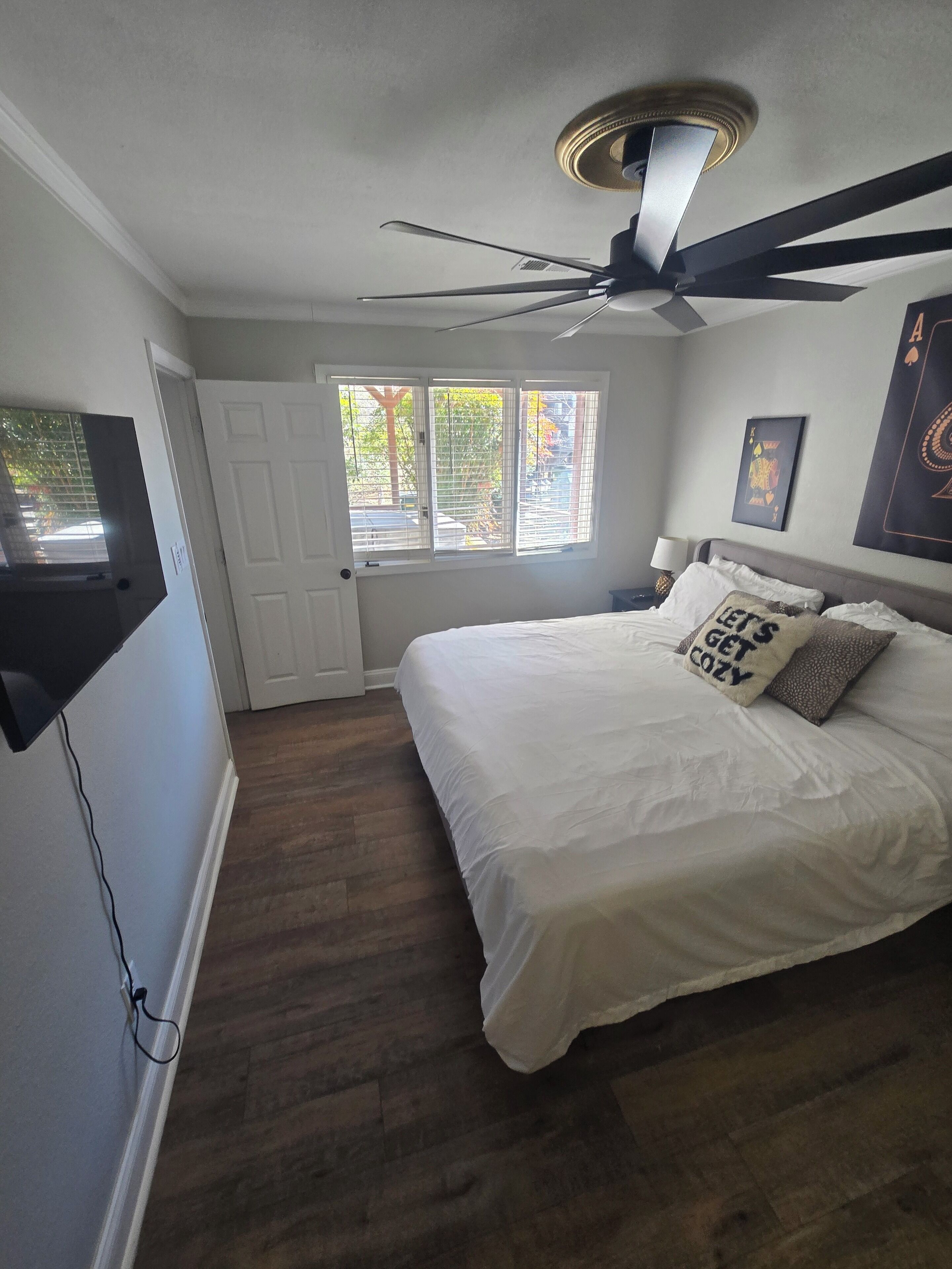 1 多间卧室、熨斗/熨衣板、免费 WiFi、床单