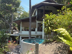 Exterior - Koh Samui Villa, Beautiful Pool and Wide Sweeping Sea Views over the Islands  (NAMUANG)