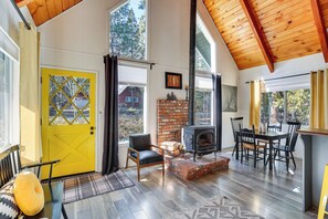 Interior - 2 Mi to Trinity Lake: Forest-View Gem w/ Hot Tub! (Trinity Center)