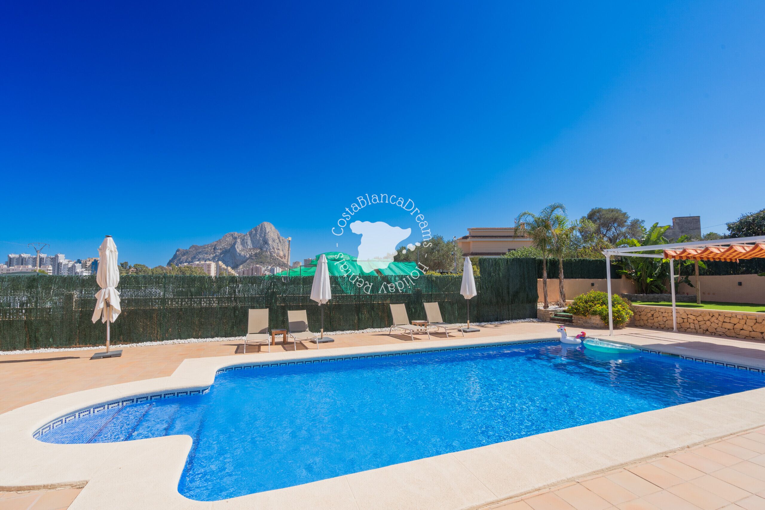 Una piscina climatizada