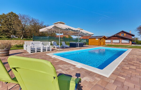 Piscine chauffée