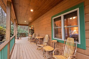Terrace/patio - Family Cabin With Mountain Views (Boone)
