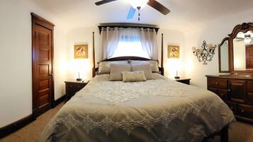 4 habitaciones, tabla de planchar con plancha y cuna de viaje