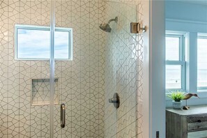 Shower, towels