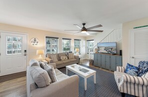 TV - Legacy - A beautiful 4-bedroom home with a community dock, minutes from the ocean. (Holden Beach)