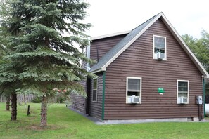 Exterior - Gorgeous view of the lake from a private deck along with 160 feet of sandy beach (Inlet)