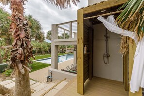 House, Multiple Beds, Patio, Pool View | Terrace/patio