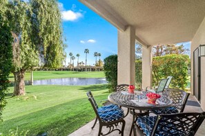 Outdoor dining - Midnight at the Oasis (Cathedral City)