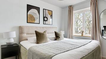 2 soveværelser, strygejern/strygebræt, internetforbindelse, sengetøj