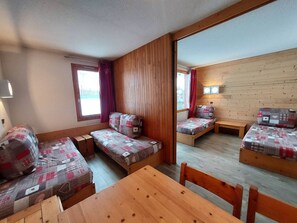 Room - Cozy divisible studio, 4 pers, ski-in/ski-out (La Plagne-Tarentaise)