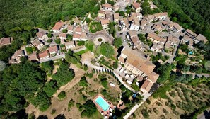 Aerial view - Country House Monastero le Grazie (Amelia)
