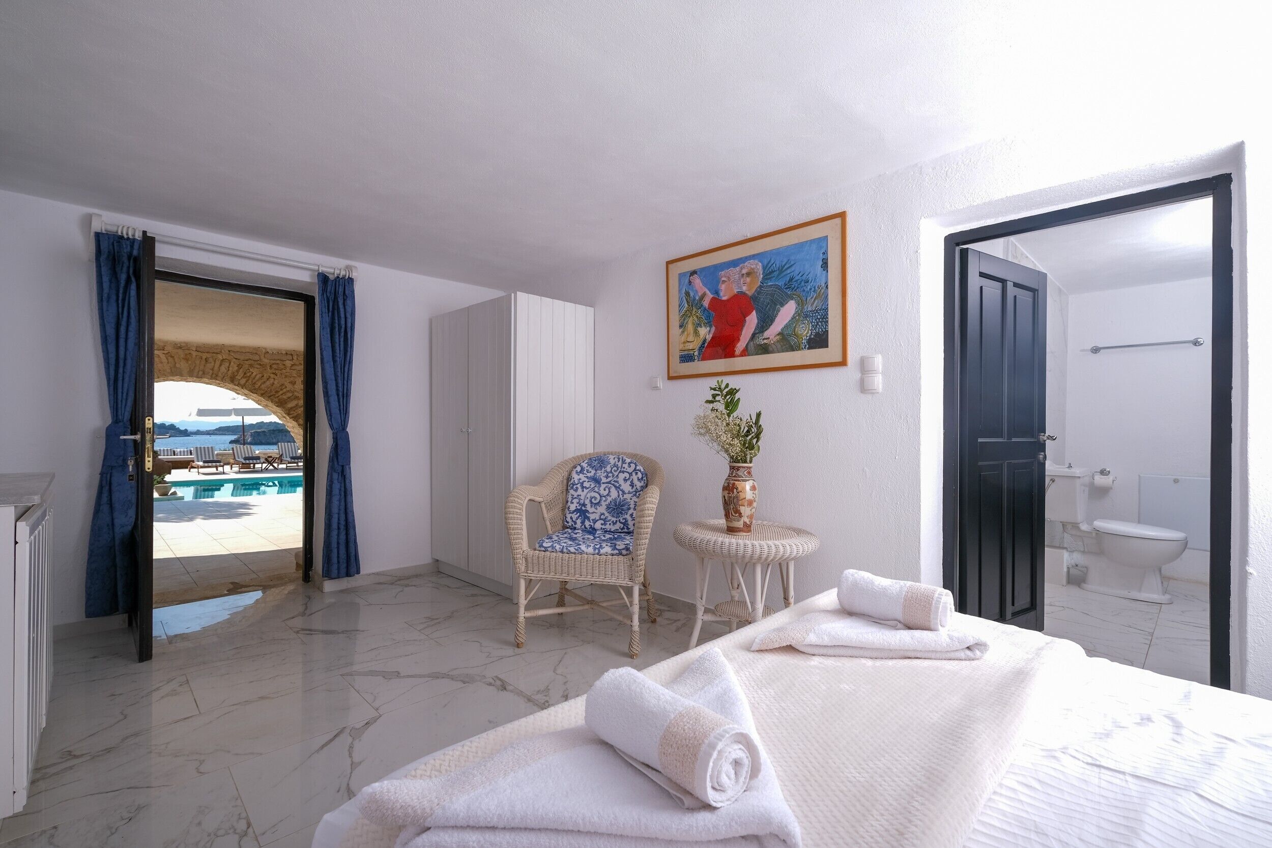 7 chambres, fer et planche à repasser, Wi-Fi gratuit, draps fournis