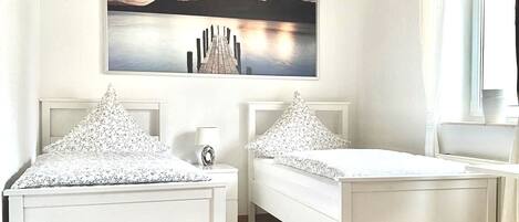 Hypo-allergenic bedding, down duvets, memory-foam beds