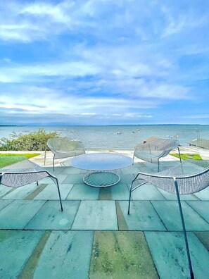 Terrace/patio - Chic Modern Lake Getaway! (Colchester)