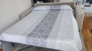 1 bedroom, iron/ironing board, travel crib, free WiFi