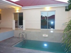 Outdoor pool - Lovely Villa Rose des cayes in Saint Barthélémy with parking and private pool (Saint Barthelemy)