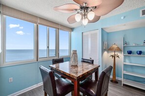 Dining - 3 Bedroom Ocean Front Condo in Desired Quay Building (Ocean City)