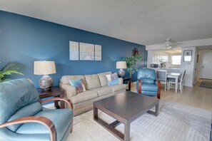 Apartamento, 2 habitaciones | Zona de estar