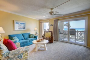 Living area - 324 El Matador 1 Bedroom Condo by RedAwning (Fort Walton Beach)