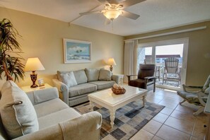 Living area - 268 El Matador 2 Bedroom Condo by RedAwning (Fort Walton Beach)